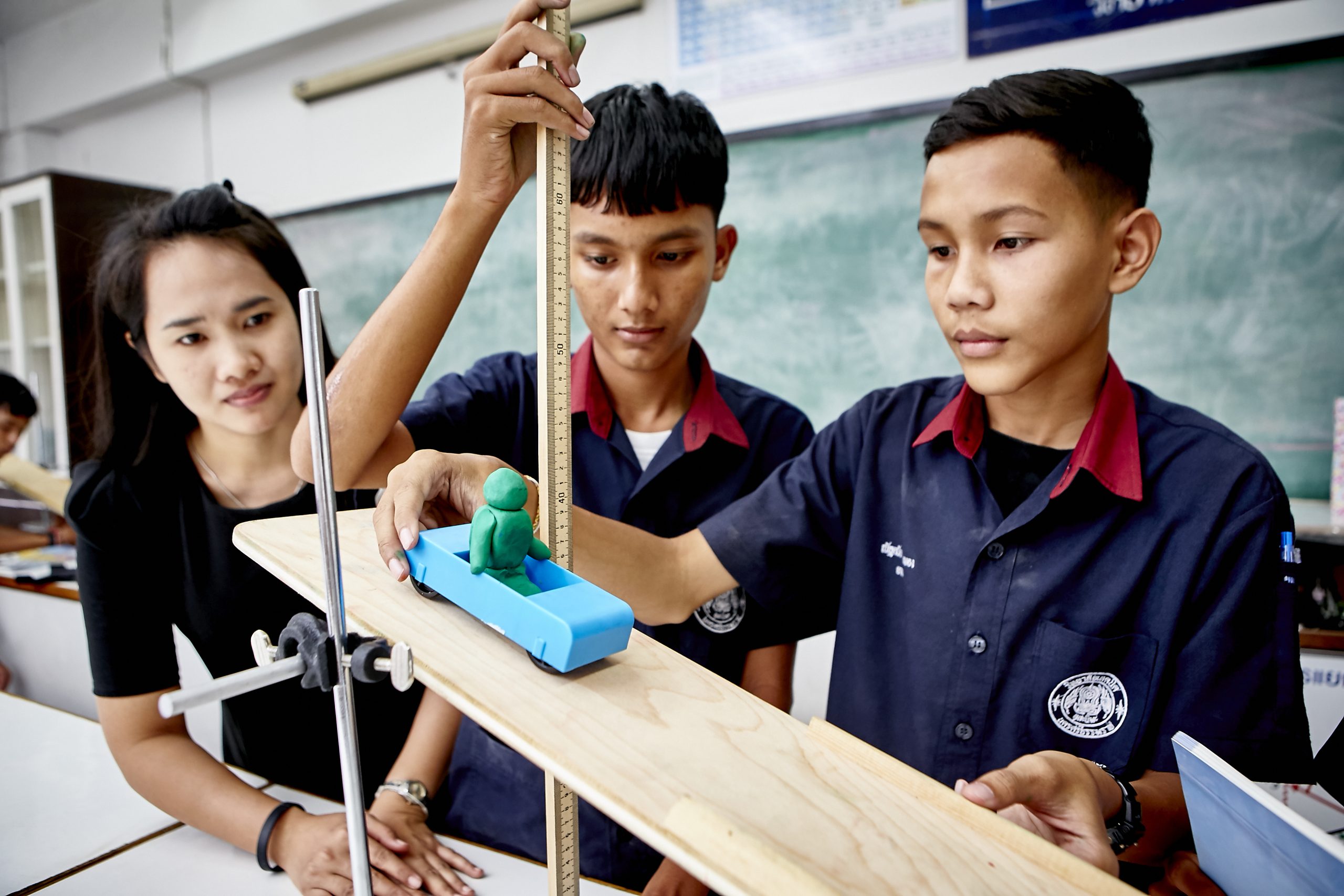 Enjoy Science TVET students